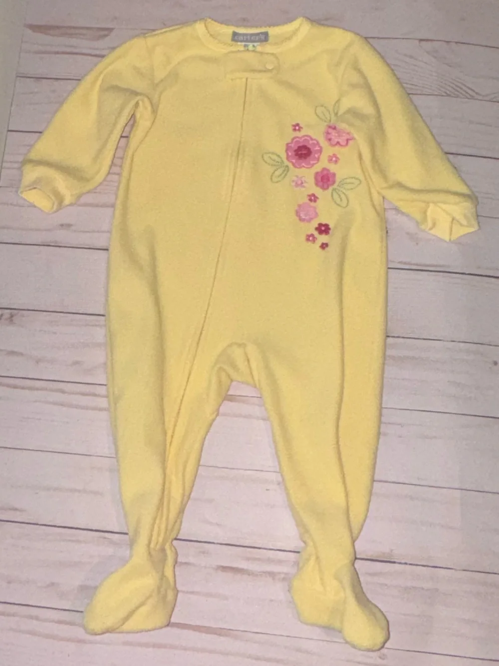 Carter’s yellow sleeper